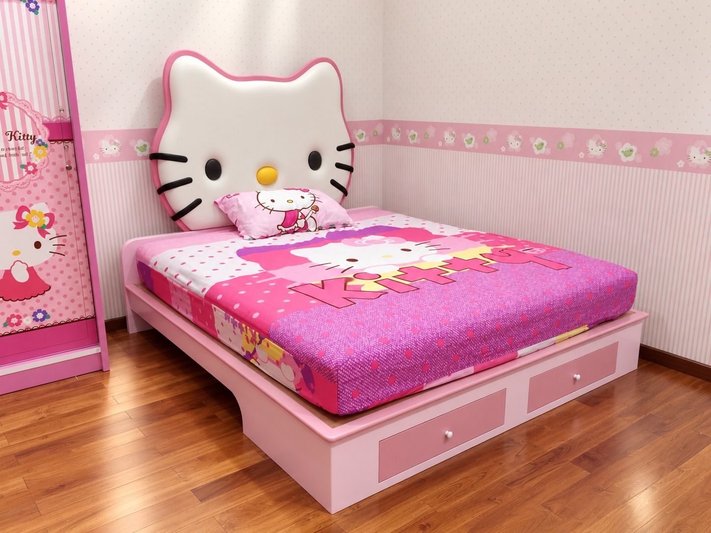 Kamar anak bertema karakter, dokumentasi foto 1.