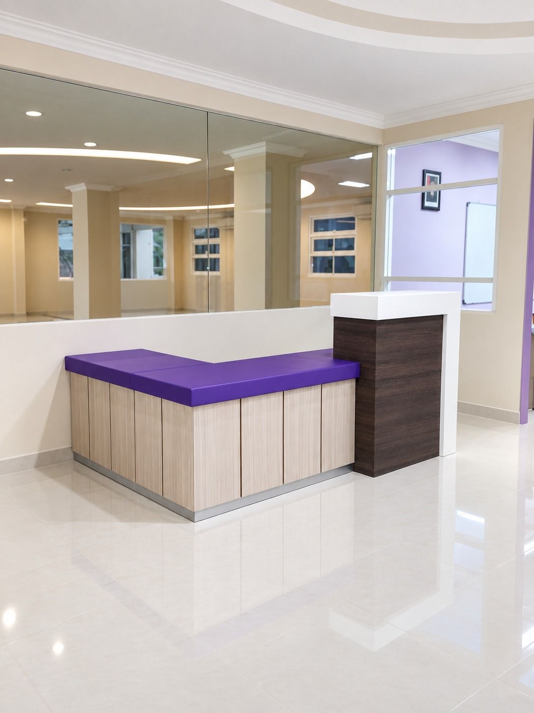 Ragam panel dan partisi interior, dokumentasi foto 1.